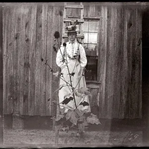 Ella [Gabriele Münter], 1899, Marshall, Texas. Photographie prise probablement par Emmy Münter.