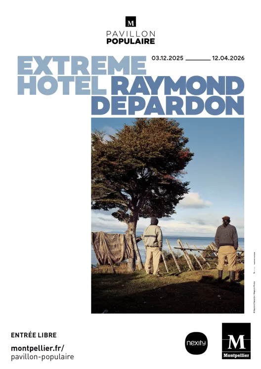 Affiche exposition Depardon
