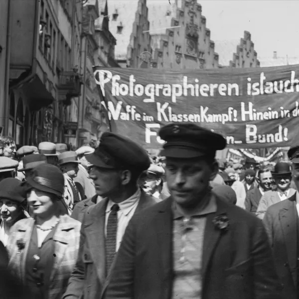 Manifestations, Francfort-sur-le-Main, 1er mai 1932