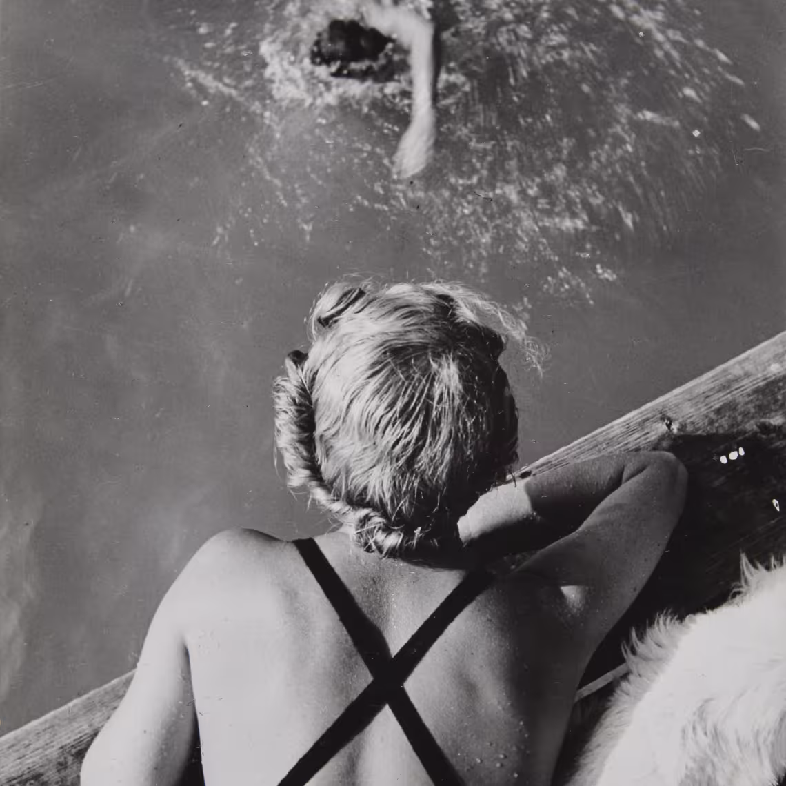 Paul Wolff, Le Premier Bain en extérieur !